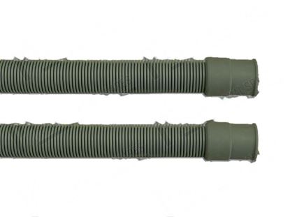 Afbeeldingen van Drain pipe PPE  21,5mm 180Â°+  21,5mm 180Â° L=630 mm for Elettrobar/Colged Part# 127037, REB127037