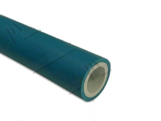 Picture of Hose EPDM  10x17 mm - blue -(sold by meter) for Elettrobar/Colged Part# 143004, REB143004 REB143182