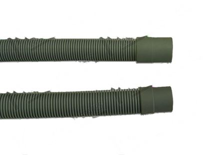 Afbeeldingen van Drain pipe PPE  28 mm 180Â°+  24 mm 180Â° L=1500 mm for Elettrobar/Colged Part# 143178, DZS14 REB143178