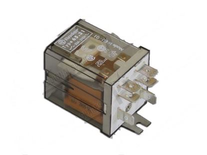 Immagine di Relay 2 contacts 230VAC 50/60Hz 20A 250V - 1NO + 1 NC for Elettrobar/Colged Part# 229030, REB229030