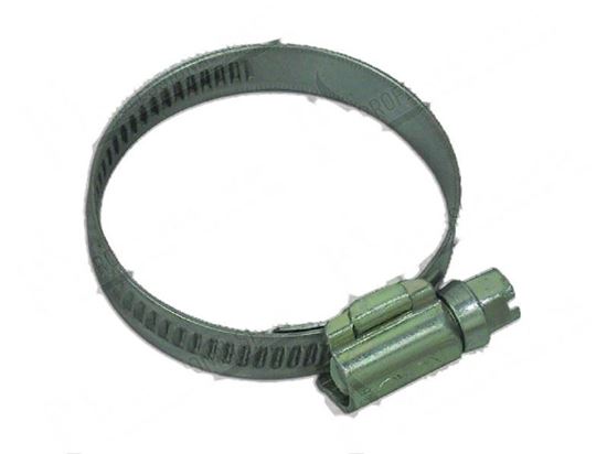 Immagine di Hose clamp  23 ·35/9 mm - INOX for Elettrobar/Colged Part# 423008, CFS24