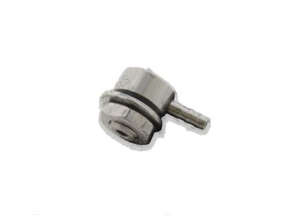 Picture of Pipe fitting 90Â° M12 mm inox for Elettrobar/Colged Part# 468151, 999104