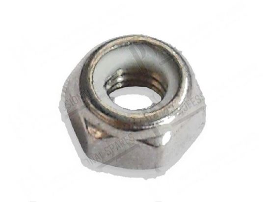 Picture of Hexagonal nut M6 self-locking - INOX for Zanussi, Electrolux Part# 49372