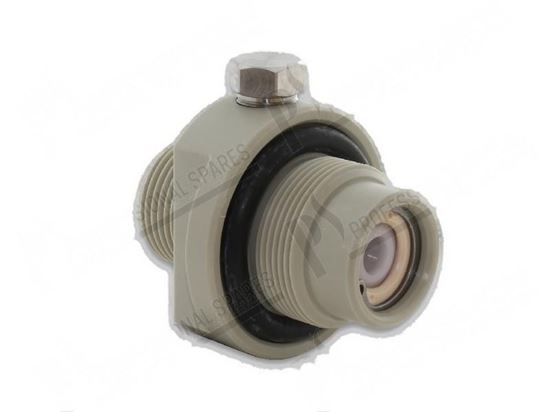 Image sur Adapter with non-return valve for Meiko Part# 9011022, 9609359