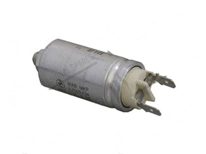 Picture of Capacitor for power factor correction 1ÂµF 420/470V for Meiko Part# 9538345, 9652126