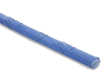 Picture of Blue silicone hose  6x12 mm (sold by meter) for Meiko Part# 9681110, ME9681110