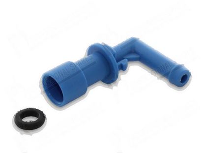 Picture of Elbow fitting 90Â° int. 9,4 mm - outlet  6 mm [Kit] -blue for Meiko Part# 9707210, 9731007, ME9731007