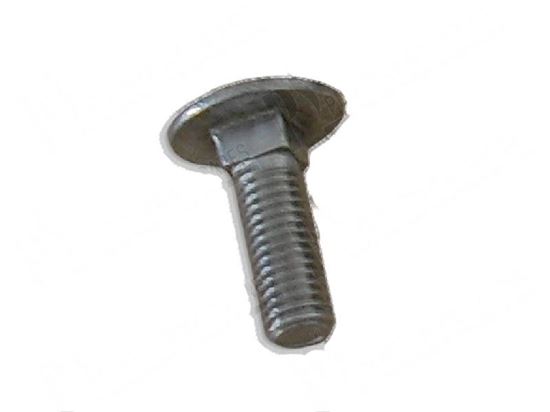Image sur Rounded head screw M8x25 INOX for Dihr/Kromo Part# DW11325