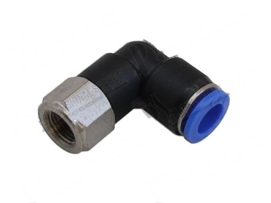 Billede af Connection 90Â° for hose  8 mm - thread 1/8'' (10 pz.) for Unox Part# KRC1286A, RC1285A0